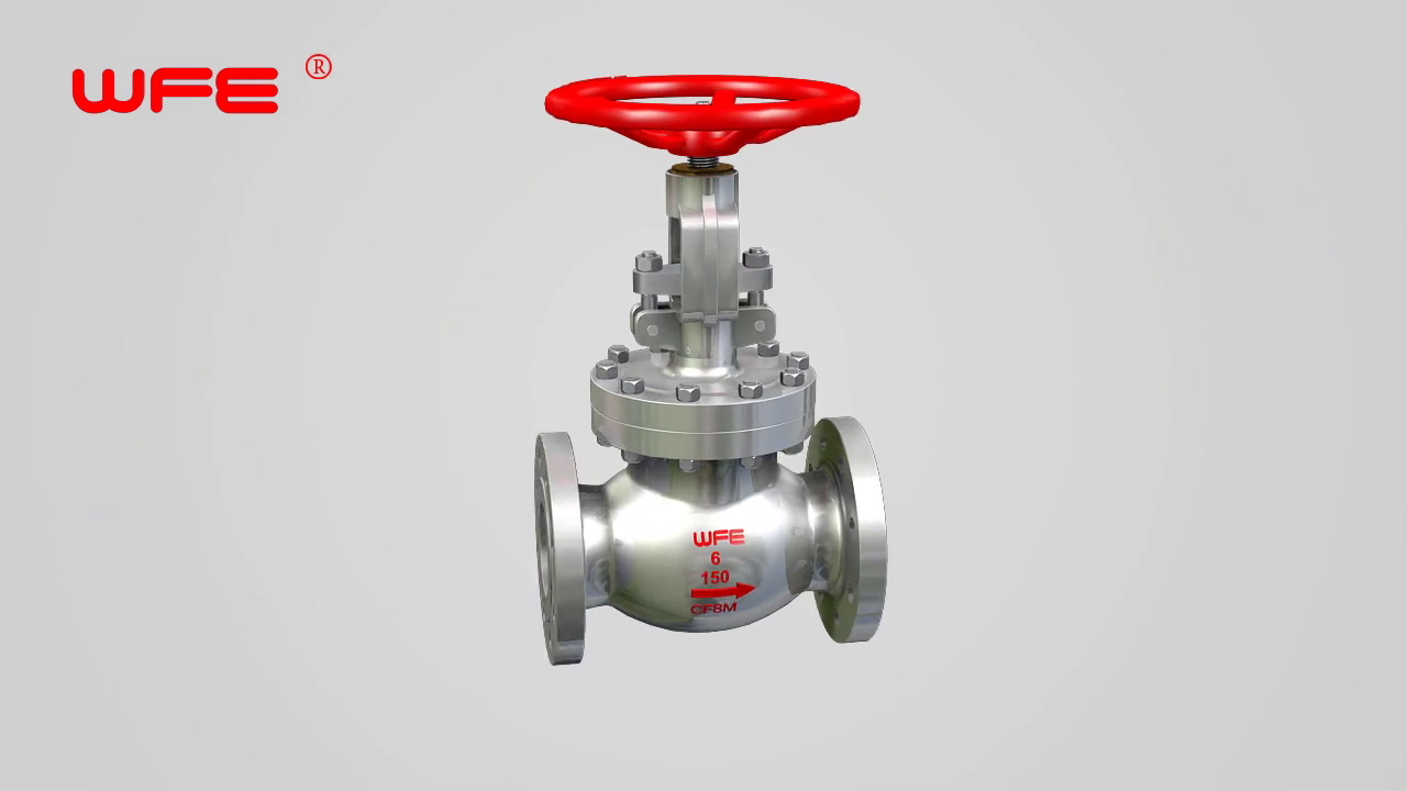 WFE API Globe Valves 3D Demonstration