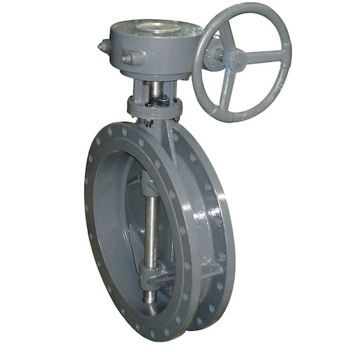 WCB Double Eccentric butterfly valve