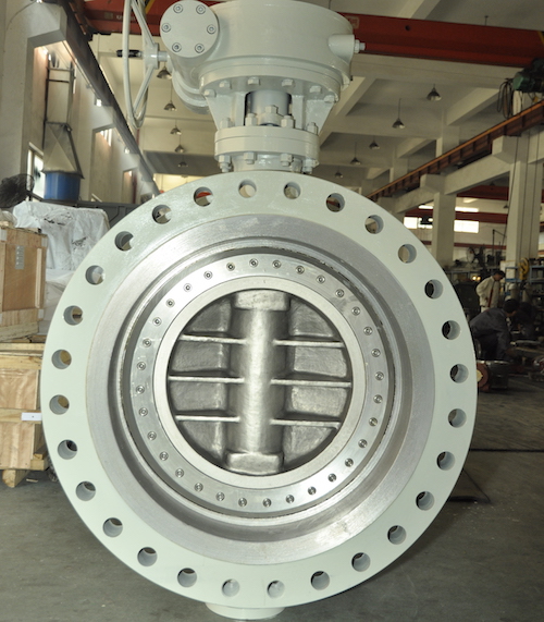 Worm Gear Double Eccentric Butterfly Valve