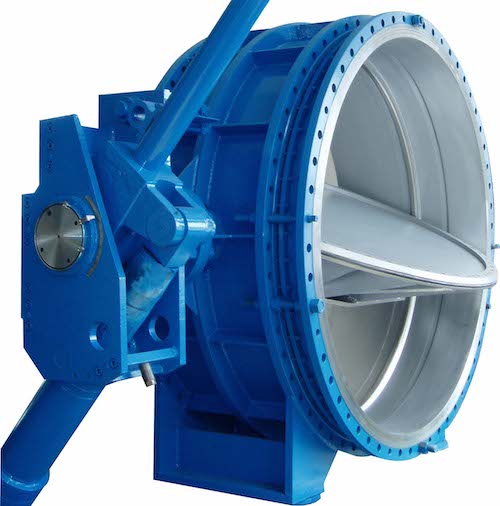 Large Diameter Triple Eccentric butterfly valve