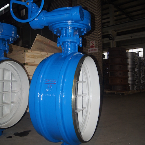 DN300 Butt Welded Butterfly Valve