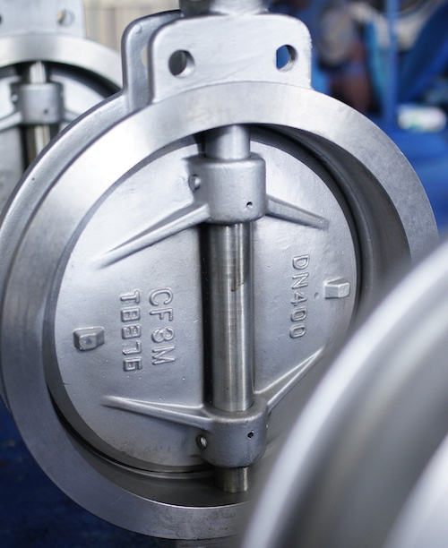 Stainless Steel Double Eccentric butterfly valve