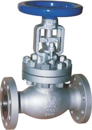 API Stainless Steeled Bellows Seal Globe Valve