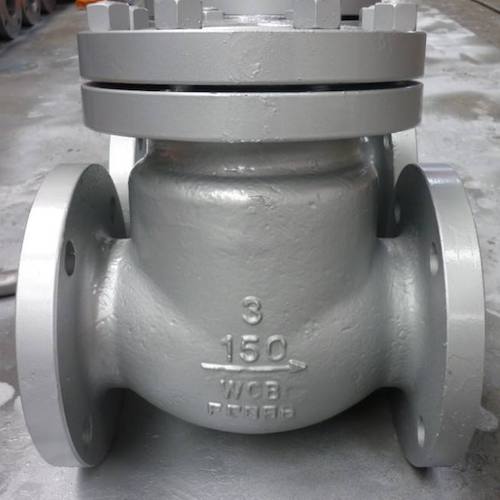 WCB Flanged Check Valve